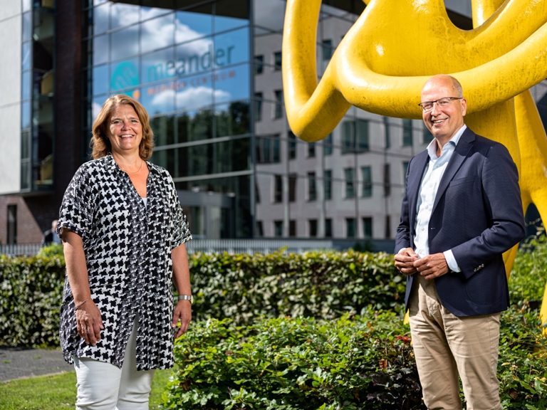 Ellerieke Veenendaal en Frank de Reij, foto Nico Brons